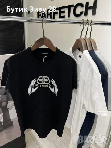 Мъжки тениски Hugo Boss, Armani, Balenciaga и др, снимка 4 - Тениски - 54256215