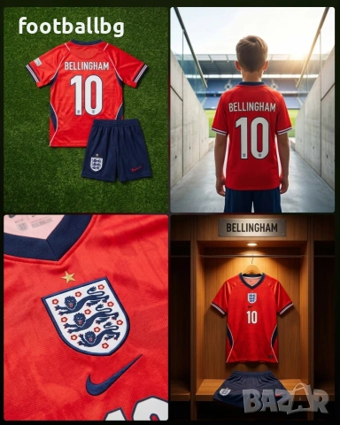 BELLINGHAM ❤️⚽️ детско юношески футболни екипи 🏴󠁧󠁢󠁥󠁮󠁧󠁿 ENGLAND 🏴󠁧󠁢󠁥󠁮󠁧󠁿, снимка 8 - Футбол - 38547037
