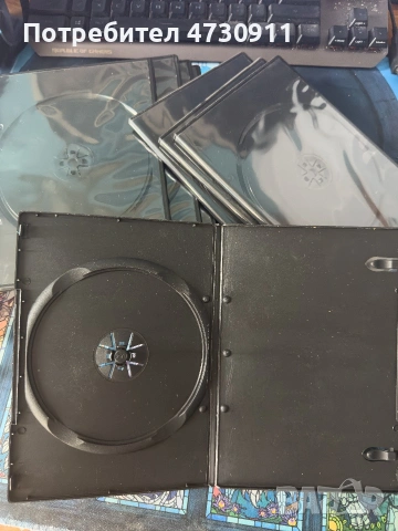 11 броя DVD slim кутии