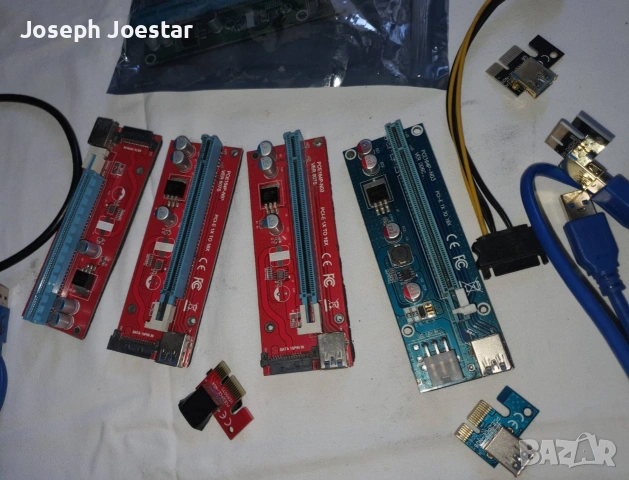 PCI extentender usb raisers PCI екстендер usb райзъри 