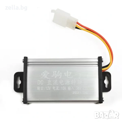 DC-DC Step Down конвертор 36V 48V 60V 72V към 12V 10A – за тротинетки, соларни панели, LED 10240, снимка 8 - Друга електроника - 54661306