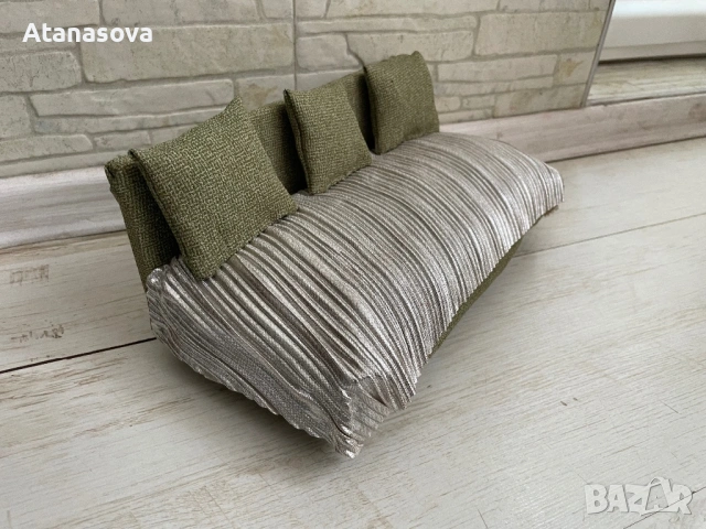 Мини диван за кукла Барби , снимка 11 - Кукли - 54616261