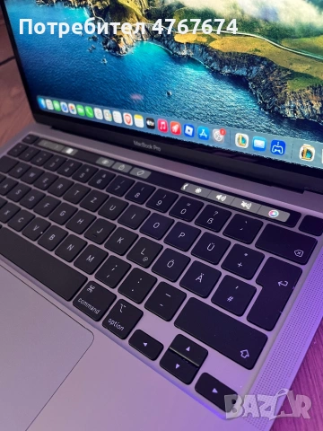 MacBook Pro 13” M1 2020 512 GB SSD /16GB RAM, снимка 3 - Лаптопи за дома - 54368833