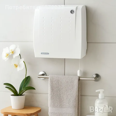 Вентилаторна печка за баня Termomax, 2000W, снимка 5 - Отоплителни печки - 55609665
