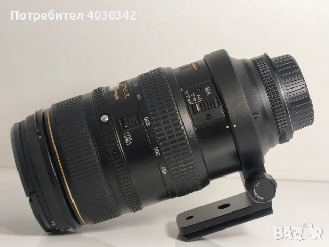 Обектив Nikkor 80-400mm f/4.5-5.6D ED VR, снимка 2 - Обективи и филтри - 55546429