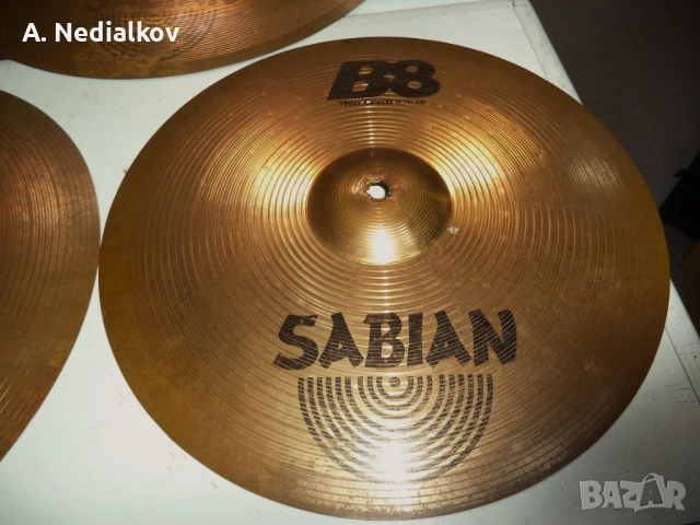 2 Cymbal Sabian 16'' & 18'', снимка 4 - Ударни инструменти - 54437944