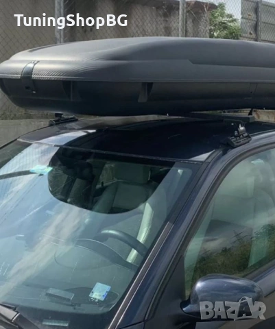 Автобокс Art Plast 200x79x38cm с ключ, 480 литра черен карбон, снимка 8 - Аксесоари и консумативи - 53984293