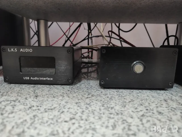 Hi-End USB Интерфейс L.K.S Audio USB-100 (Amanero) + Отделно R-core Линейно Захранване