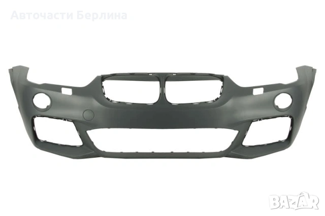 Предна броня M-Technic с дюзи за фарове за BMW X1 BLIC