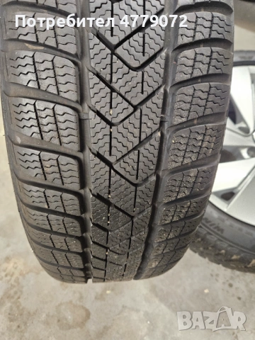 Оригинални джанти за Vw със зимни гуми Pirelli 205 50 17, снимка 9 - Гуми и джанти - 53993420
