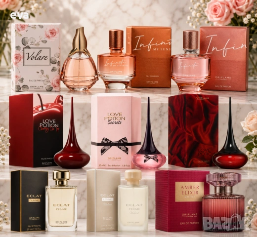 Орифлейм / Oriflame - Volare, Infinita, Love Potion, Eclat, Amber Elixir Mystery
