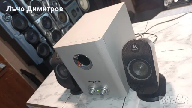 Субуфер с две тонколони за компютър, снимка 2 - Тонколони - 55592051
