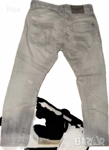 DSQUARED2 Kenny Twist (Сиви) - Размер XS/S (IT 40) оригинални дамски, снимка 2 - Дънки - 55214636