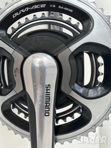 SRM DURA-ACE 9000 POWER METER- комплект курбели, снимка 4 - Части за велосипеди - 55439036