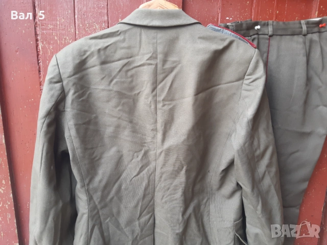 Военна соц униформа старшина свързочник БНА , НРБ, снимка 6 - Антикварни и старинни предмети - 54069034