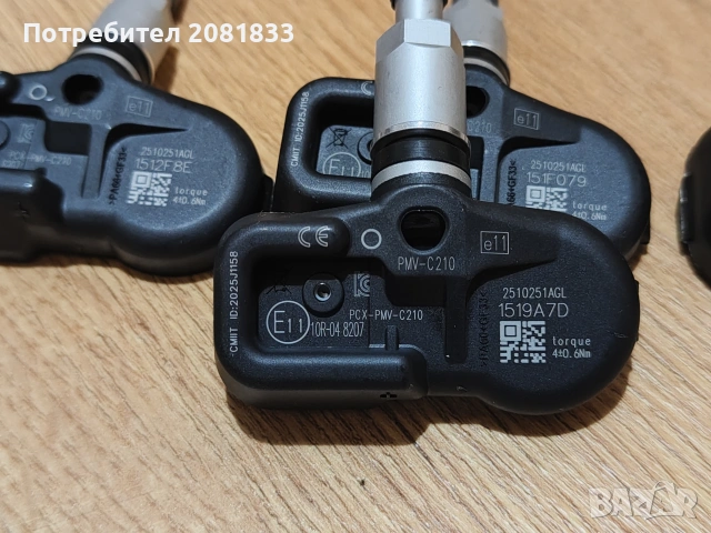 Датчици за налягане в гумите за Toyota с номер PMV-C210, снимка 4 - Части - 54001272