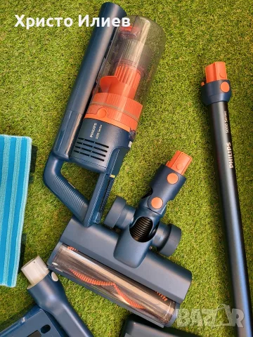 Акумулаторна Вертикална Прахосмукачка Philips 5000 Series Aqua XC5142/01 , снимка 10 - Прахосмукачки - 55612495