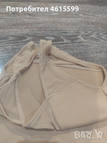 боди с мрежа на Zara , снимка 3 - Потници - 55179775