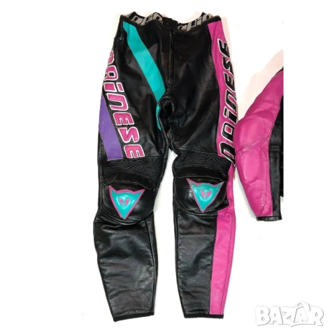  Кожен костюм Dainese Vintage 90s Racing Мото екип размер М , снимка 4 - Други - 54858463