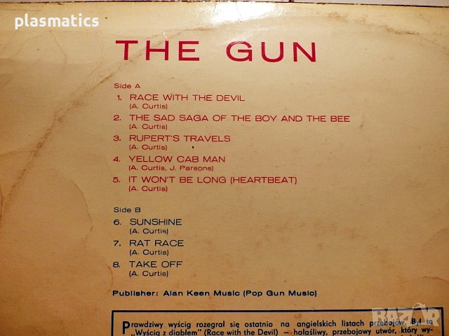 Грамофонни плочи-Vinyl - The Runaways / The Gun, снимка 14 - Грамофонни плочи - 32643393
