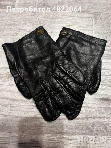 Ръкавици Gucci ,кожа с кашмир отвътре. 