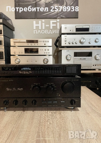 Сет на PIONEER A-717 + F-717 !, снимка 5 - Ресийвъри, усилватели, смесителни пултове - 54773340