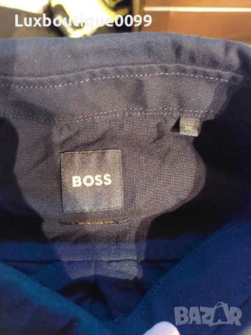Мъжка официална риза Boss 3XL, снимка 4 - Ризи - 54355440