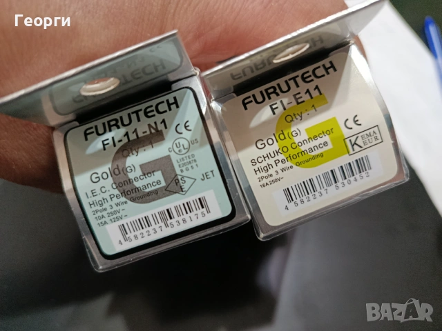 Furutech IEC & Schuko brand new, снимка 4 - Други - 54350307