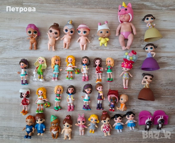 Колекция от малки куклички и аксесоари, снимка 5 - Фигурки - 54582587