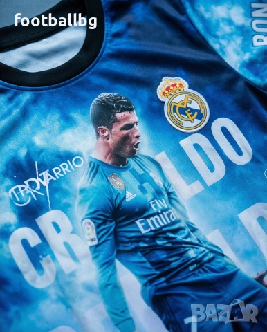 7 RONALDO 💙⚽️ детско юношески футболни екипи РЕТРО екипи 