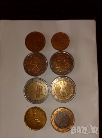 Евро монети