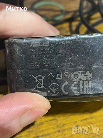Оригинално зарядно за лаптоп ASUS, снимка 4 - Части за лаптопи - 54543499