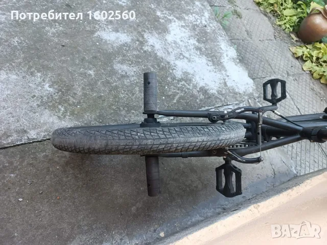 Колело БМХ, черно, снимка 3 - Велосипеди - 55538674