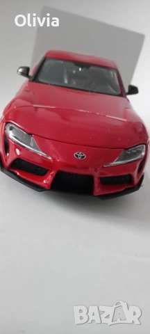 Toyota Supra 1:24 - Maisto , снимка 5 - Колекции - 54394733