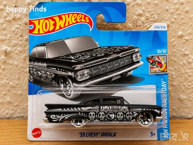 Hot Wheels TH '59 Chevy Impala Treasure Hunt 1:64 – 5 €., снимка 2 - Колекции - 54982959