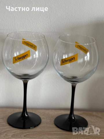 2 броя коктейлни чаши Schweppes