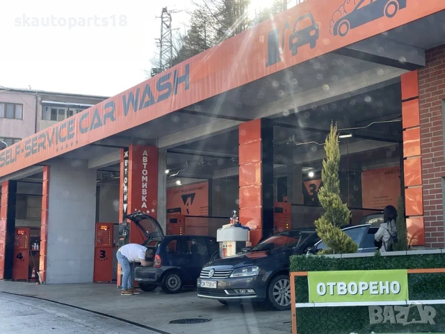 Оборудване за автомивка на самообслужване:Вода / Турбо пяна / Вакса, снимка 10 - Индустриална техника - 54420616