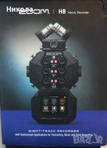 ZOOM H-8 преносим аудио рекордер