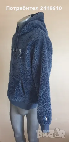 POLO Ralph Lauren Pile Fleece Jumper Hoodie Mens Size  M  ОРИГИНАЛ! Мъжко Горнище!, снимка 15 - Якета - 55285425
