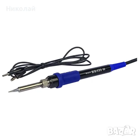 Станция за запояване WEP 939D+IV, поялник, дигитален дисплей, нагревателен елемент Hakko, 3 режима, снимка 8 - Друга електроника - 55294461