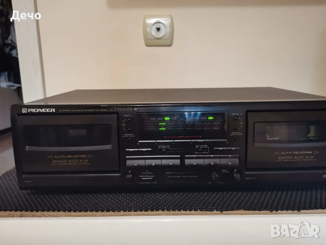 Касетен дек Pioneer ct-w205r , снимка 2 - Декове - 55191302