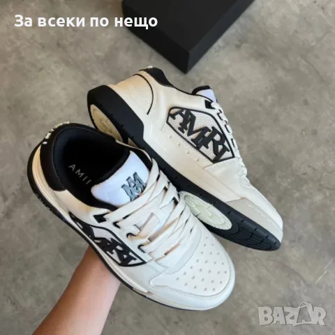 Amiri Classic Low "White/Black" Дамски Маратонки👟Мъжки Маратонки Код ch48
