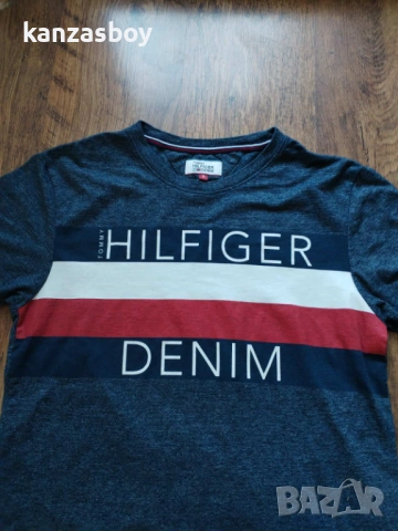 Tommy Hilfiger - страхотна мъжка тениска S, снимка 3 - Тениски - 54788941