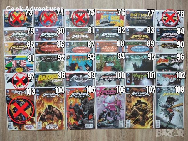 Comic Books/Комикси - X-Men, Punisher, Deadpool, Batman, Dr.Strange, Moon Knight, снимка 4 - Списания и комикси - 48013618