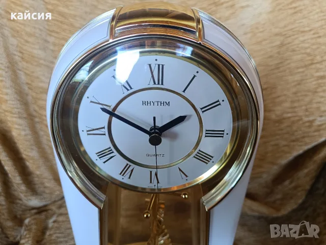 Винтидж часовник Rhythm quartz , снимка 2 - Антикварни и старинни предмети - 55298985