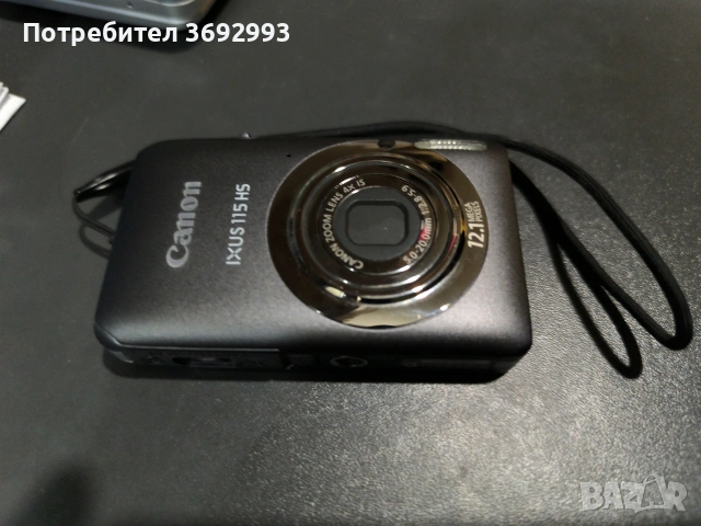 Фотоапарат Canon IXUS 115 HS , снимка 2 - Фотоапарати - 54102048