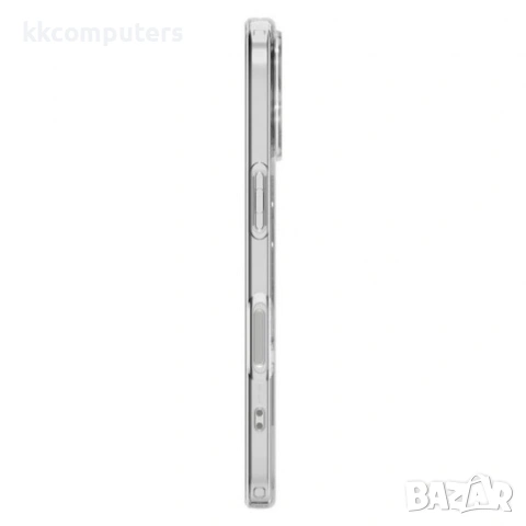 Оригинален кейс Spigen Liquid Crystal MagSafe, За iPhone 17 (6.3), Прозрачен и Протектор, снимка 4 - Калъфи, кейсове - 54870688