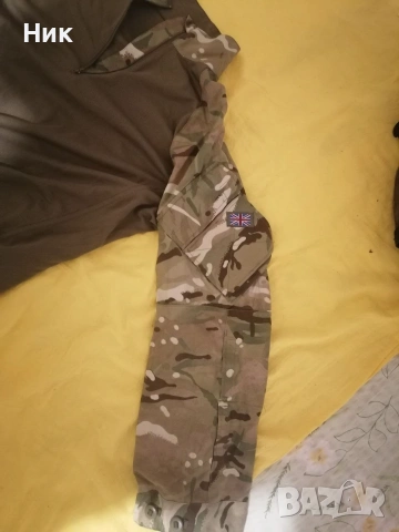 Еластанова тактическа блуза Combat Shirt "UBAS" MTP Camo , снимка 3 - Екипировка - 55078552