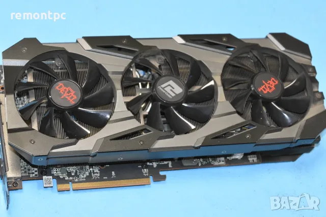 PowerColor Red Devil Radeon RX 5700 XT 8GB Видео карта 8 GB три перки, снимка 7 - Видеокарти - 55530017