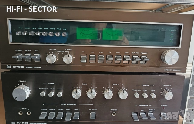 DUAL усилвател и тунер , снимка 4 - Ресийвъри, усилватели, смесителни пултове - 53982823